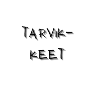 Tarvikkeet