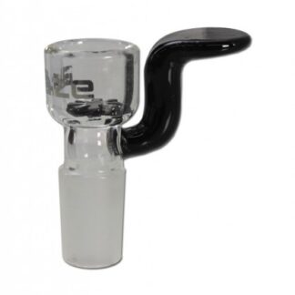 Premium Blaze Glass Glass Bowl Sieve Knob black ( SG 19)