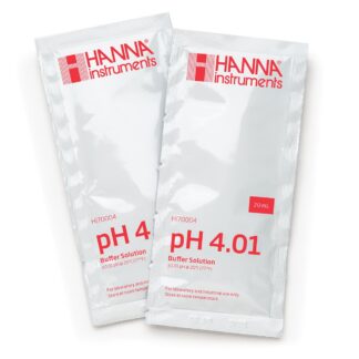 Hanna HI-70004P pH 4.01 Buffer Sachets (1 x 20ml)