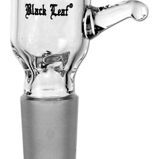 Black Leaf Glass Bowl Grip/Screen (SG14)